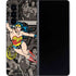 DC Comics Wonder Woman Vintage pose pattern Galaxy Z Fold4 5G Skin